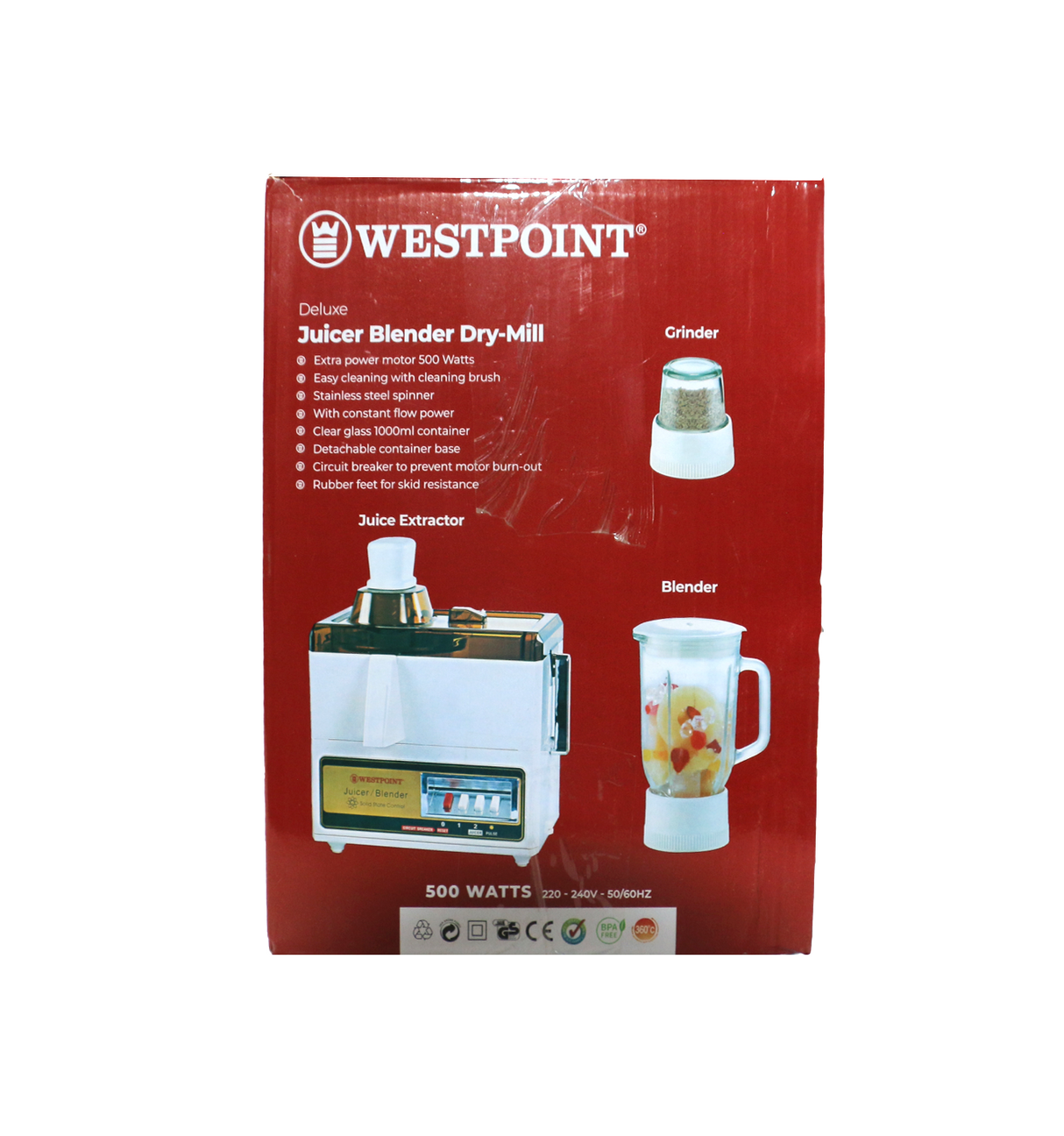 westpoint juicer blender 7701gl