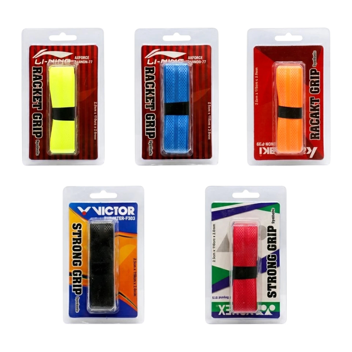 BADMINTON RACKET GRIP 1PC IN CARD CHINA