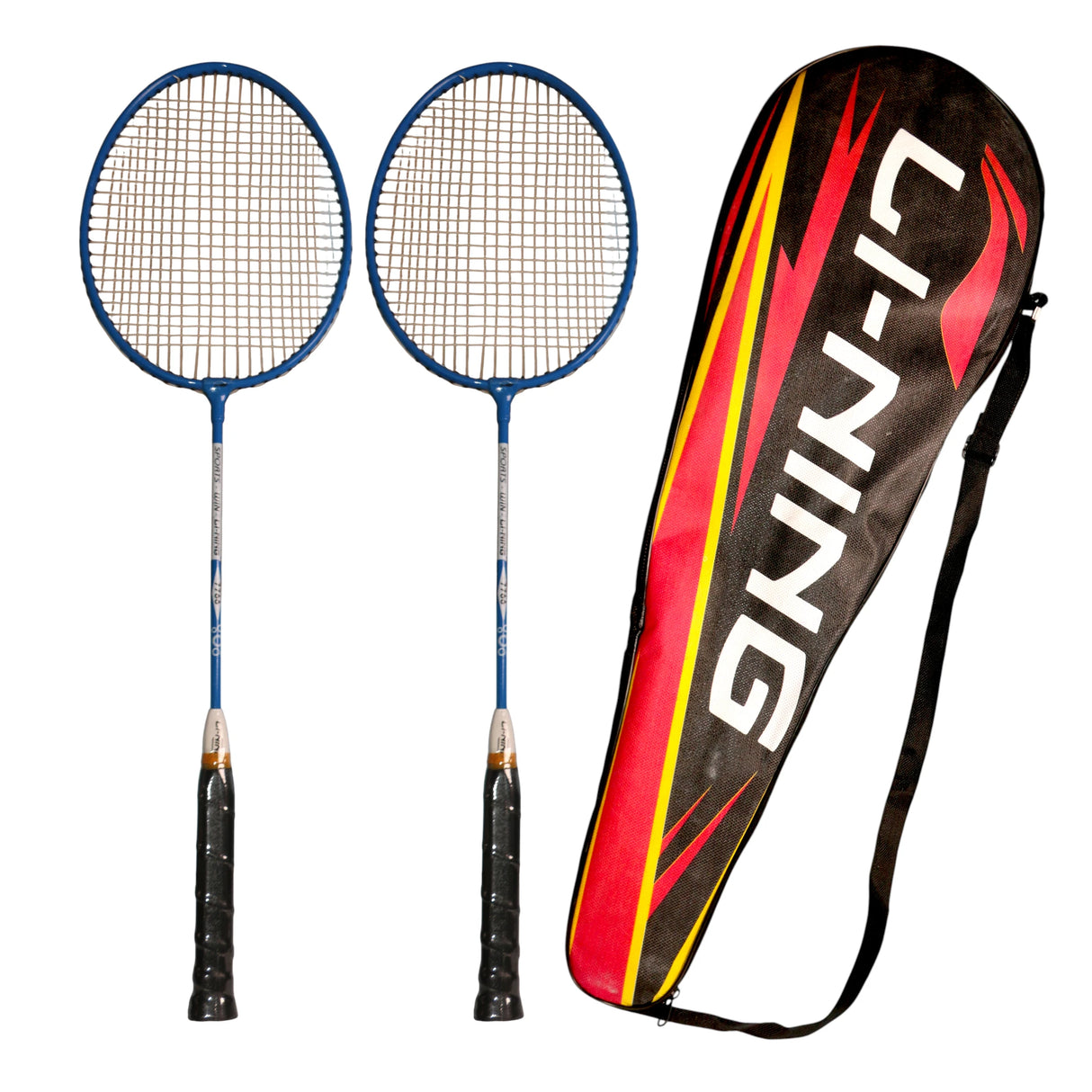 Li-Ning Win Series Badminton Racket Set - Pack of 2 with Protective Cover Bag