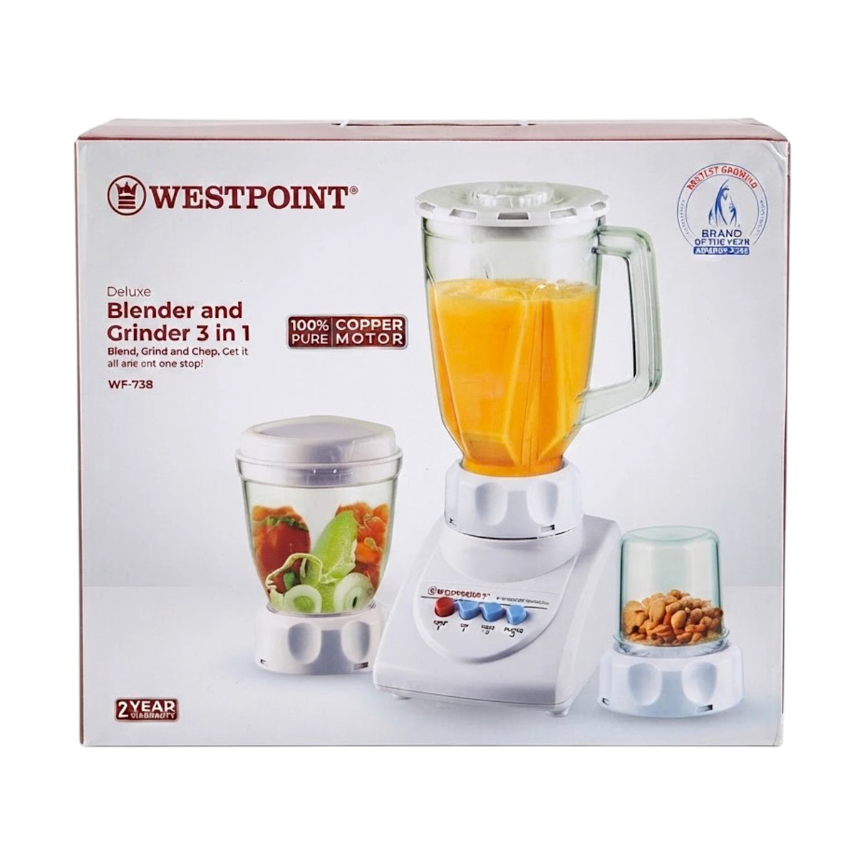 westpoint blender grinder 738
