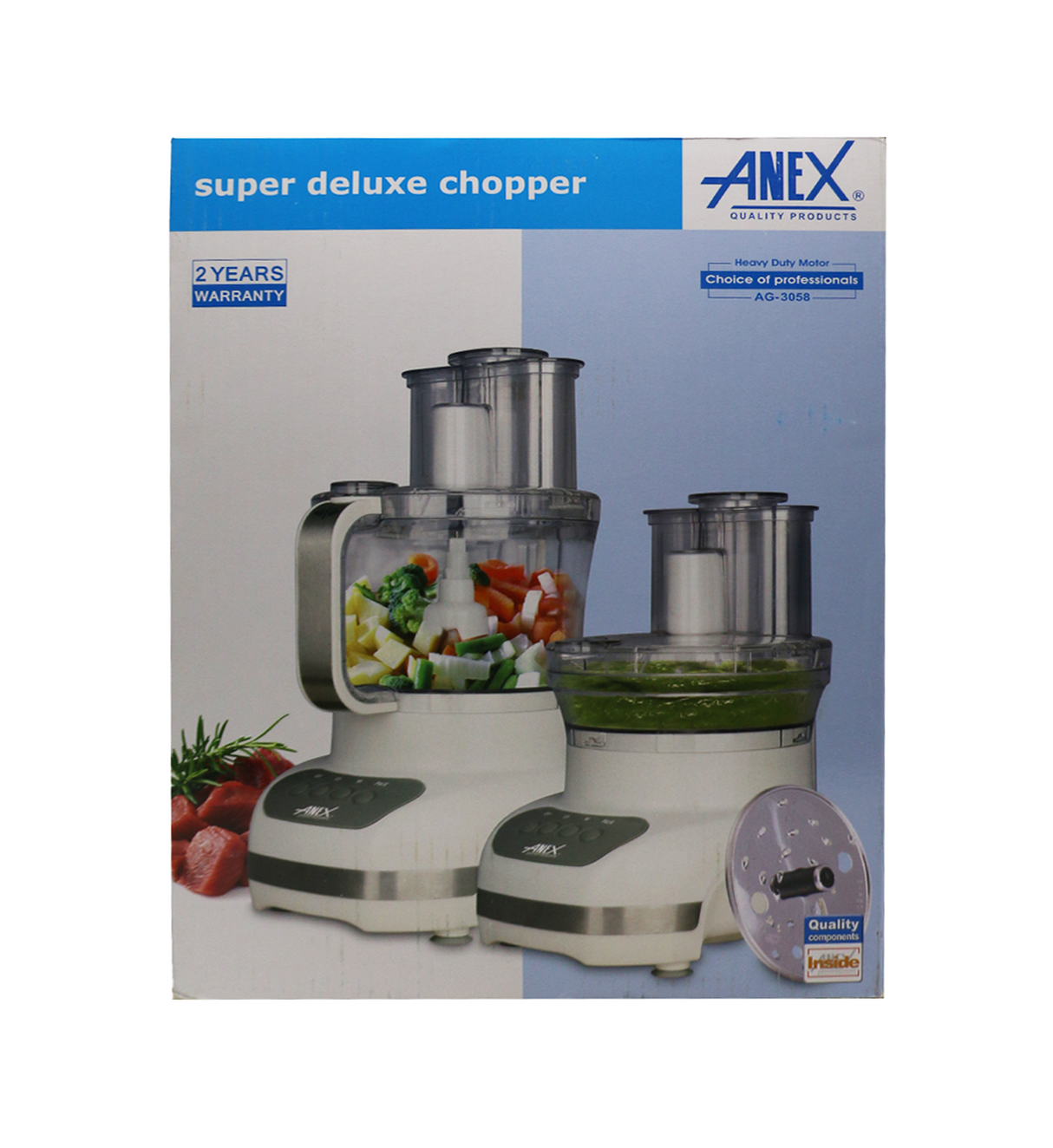 anex chopper & bowl ag3058