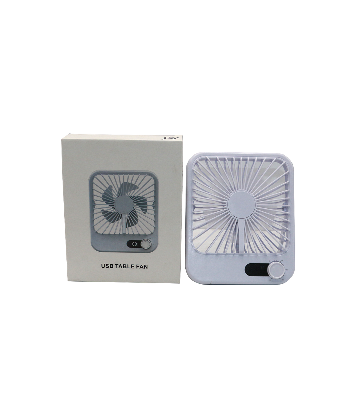 charging fan with power display china d855