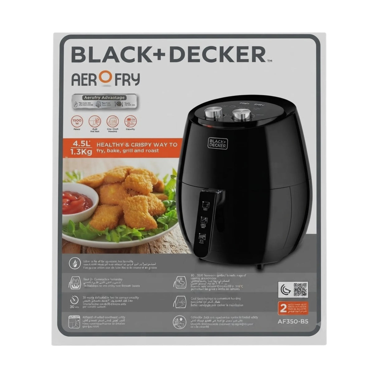 black&decker air fryer af 350