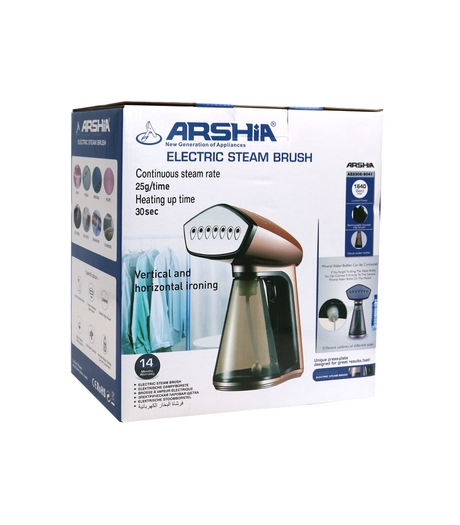 arshia handy garments steamer 1640w china as2306-9041