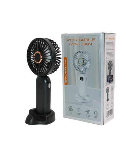 charging fan with led display china yt-m2048-a
