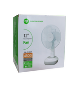 dp charging fan 12'' 4500mah china dp-f106at