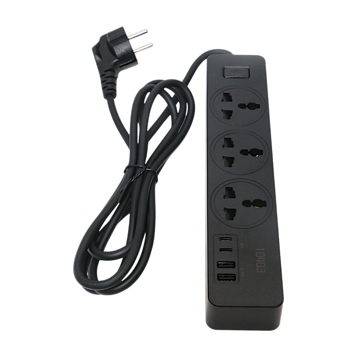 extension wire 2500w 2m black china 10403