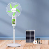 charging fan with solar panel china 956