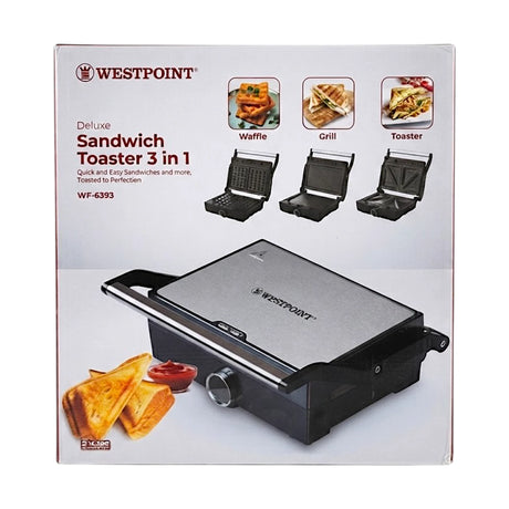 westpoint sandwich maker 3in1 wf-6393
