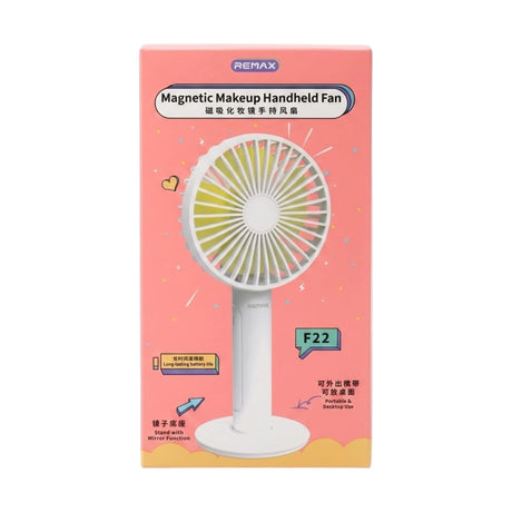 remax mini fan f22/pink china