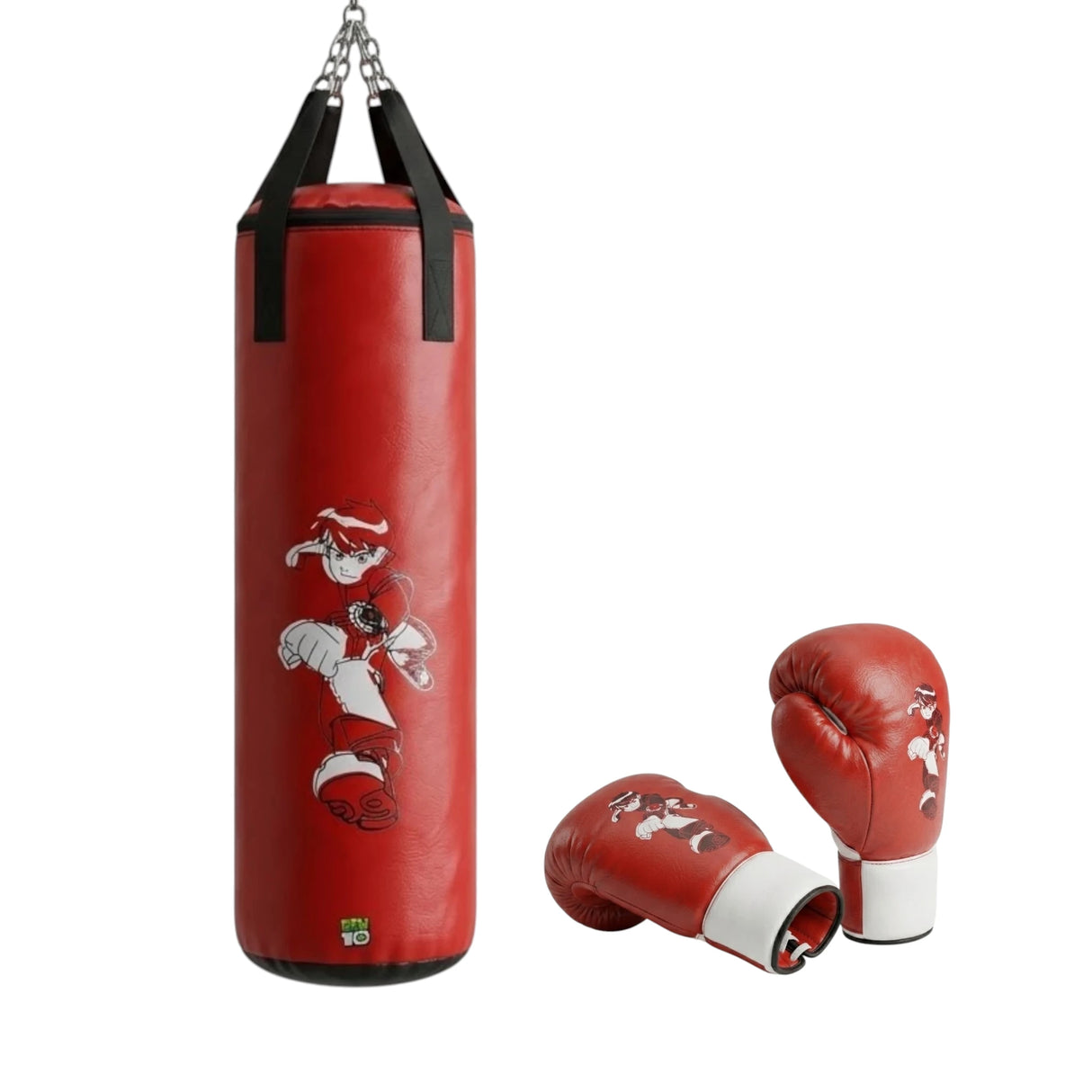 Large-Size Boxing Set – Complete Punching Bag & Glove Kit for Older Children & Teens