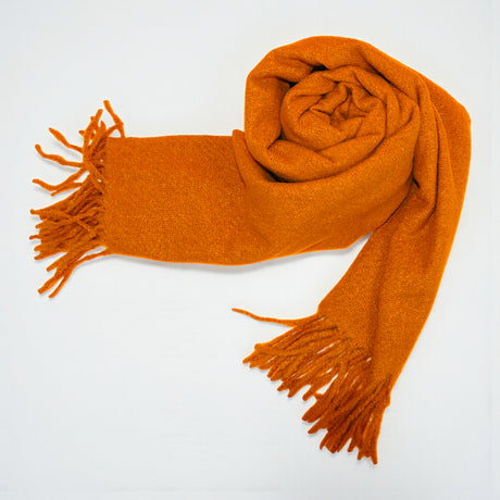 ladies scarf wool light brown china 223