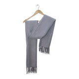 ladies scarf wool light grey china 223