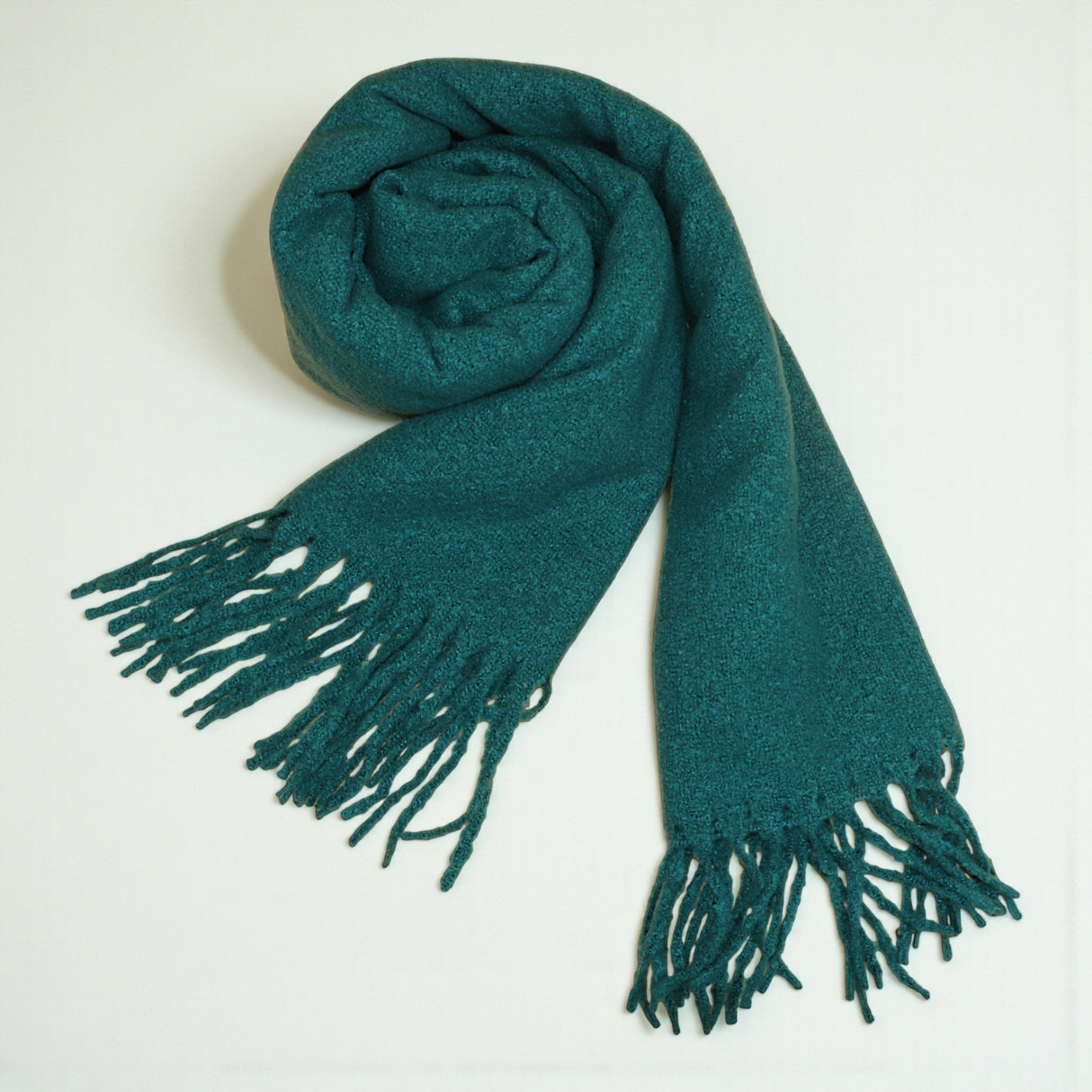 ladies scarf wool green china 223