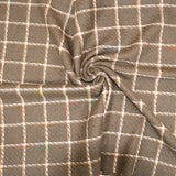 ladies scarf wool dark brown china 227