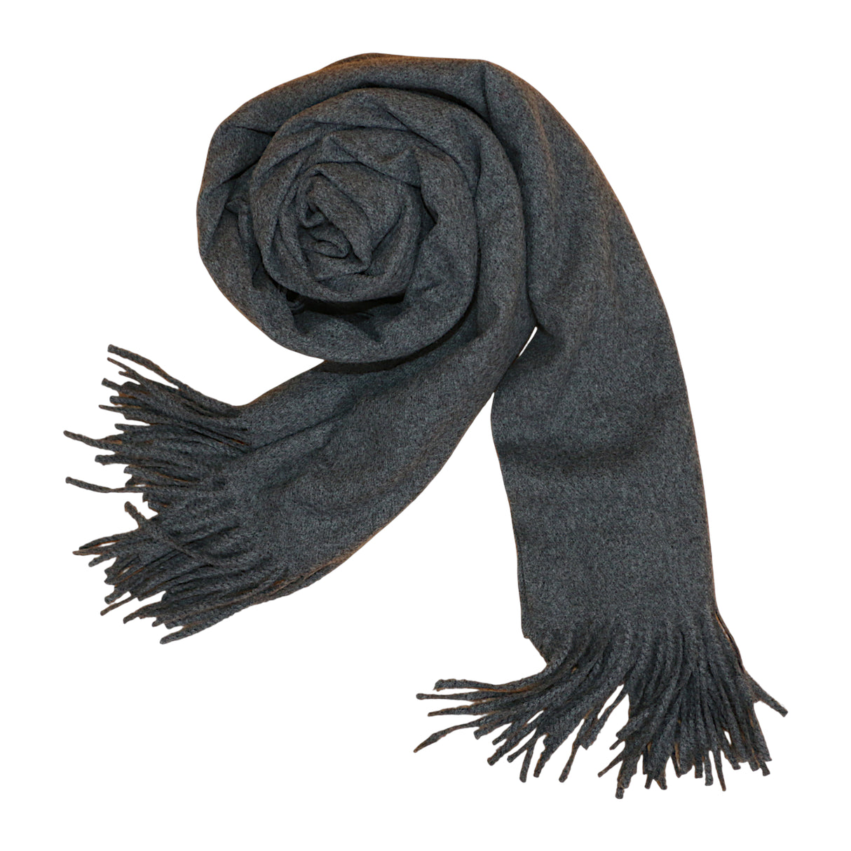ladies scarf wool dark grey china 225