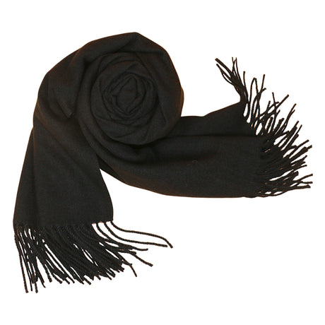 ladies scarf wool black china 224