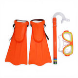 SWIMMING FLIPPER SNORKEL SET WITH GOGGLES 3402 CHINA