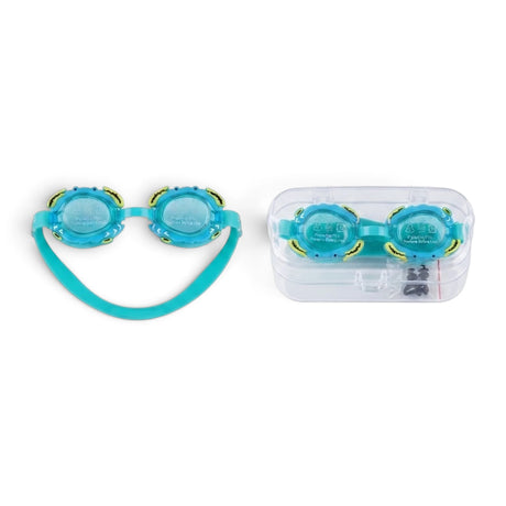 Kids Swimming Goggles – Cartoon Character Design UV Protection Blue