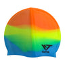 SWIMMING CAP SILICONE SAINTEVE DOT MIX COLOUR CHINA
