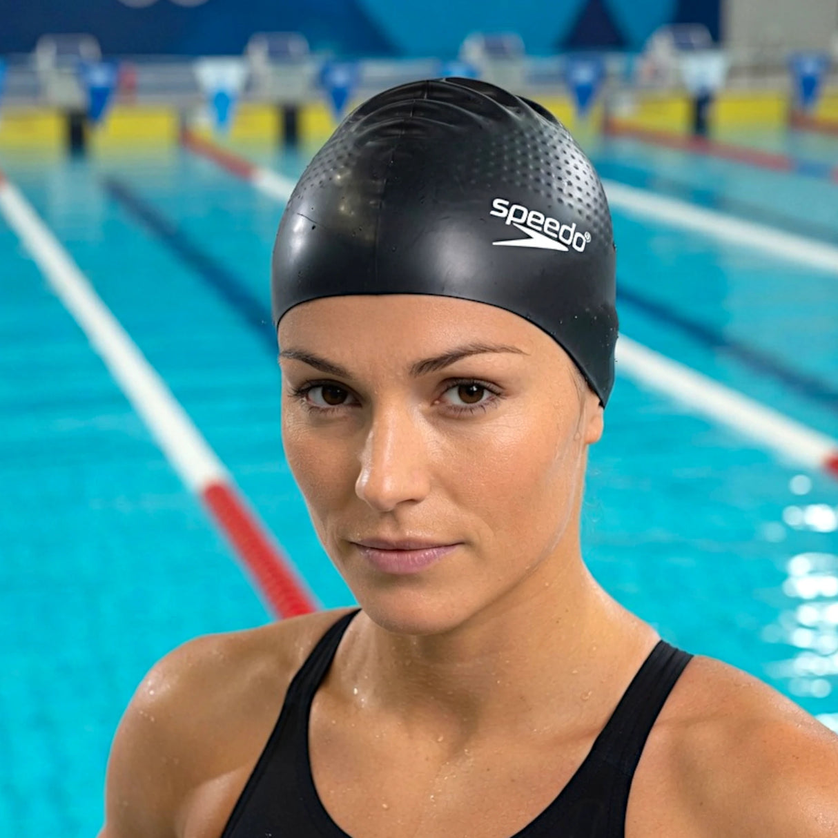 SWIMMING CAP DOT SILICONE SPEEDO CHINA