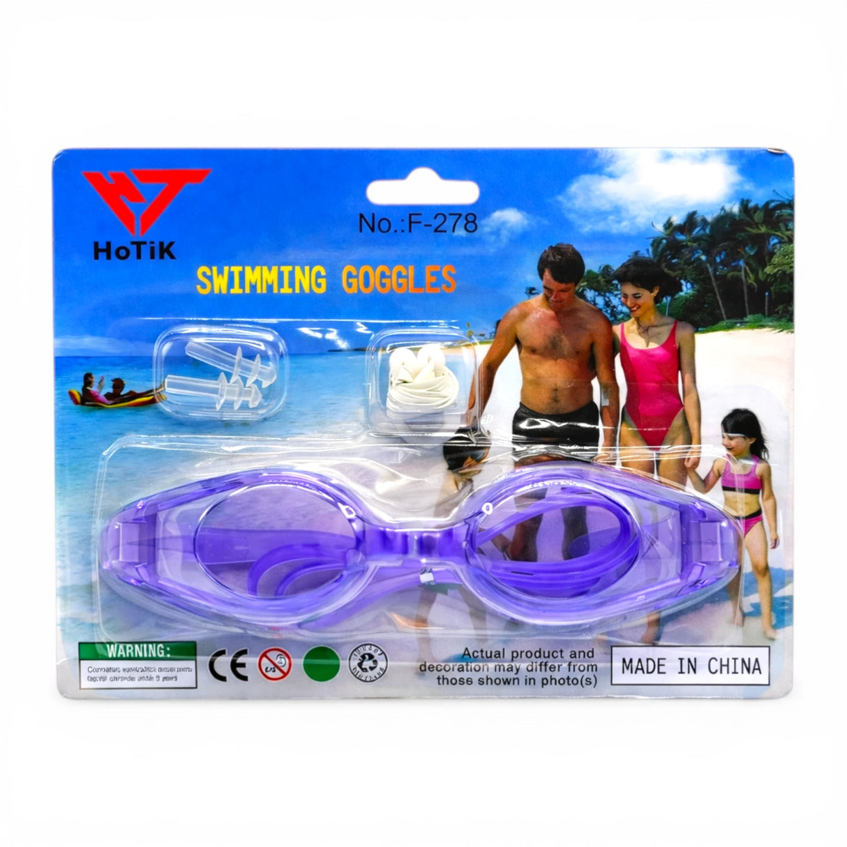 SWIMMING GOGGLES HOTIK CARD PACK 278