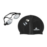 SWIMMING GOGGLES & CAP SET ADORAL 6601-222 CHINA