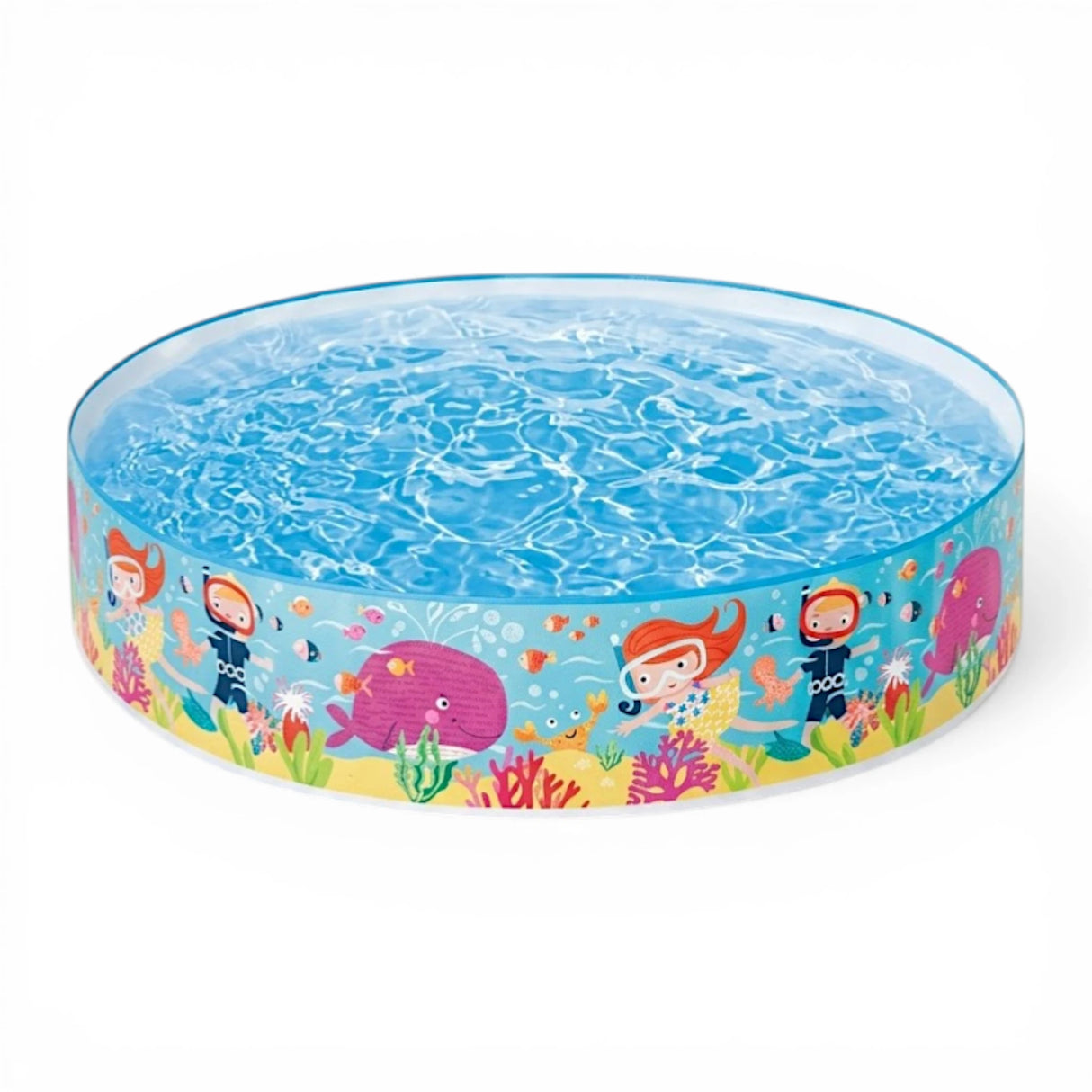 INTEX WET SET COLLECTION INFLATABLE KIDS SWIMMING POOL SMALL ROUND 48"x10"