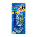 SWIMMING GOGGLES SNORKEL WITH ROD CARD 1932H