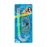 SWIMMING GOGGLES 1932H SNORKEL WITH ROD CARD