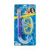 SWIMMING GOGGLES 1932H SNORKEL WITH ROD CARD