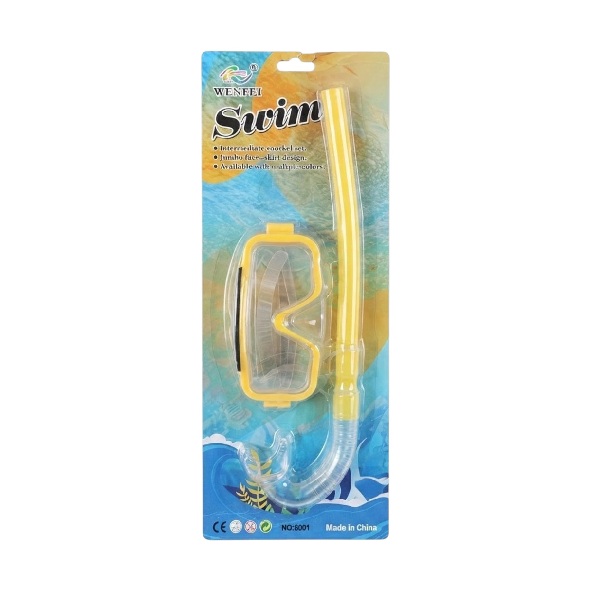SWIMMING SNORKEL SET WENFEI 8001 CHINA
