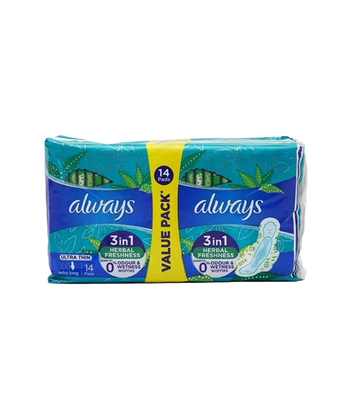 always pad ultra thin  3in1 14pc