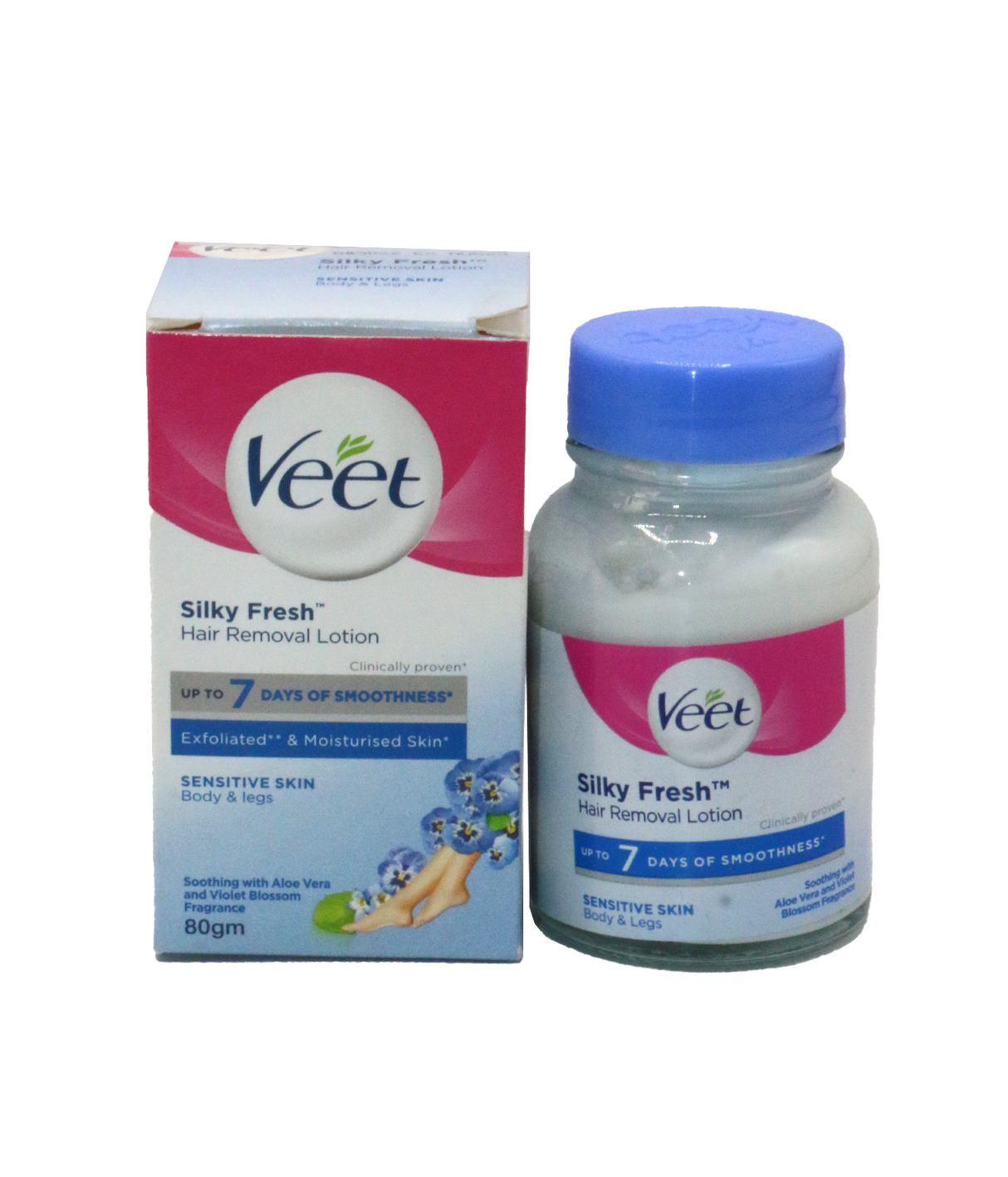veet hair remover lotion sensitive 80g