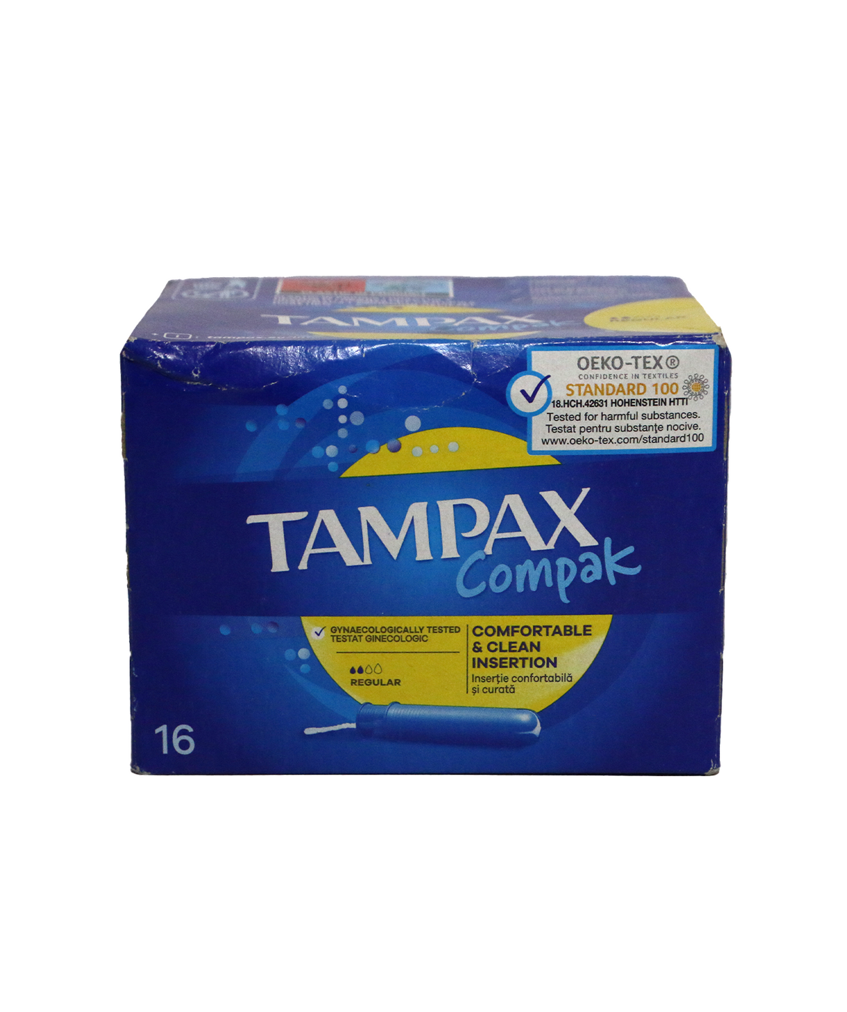 tampax pad applicator comfortable 16pc