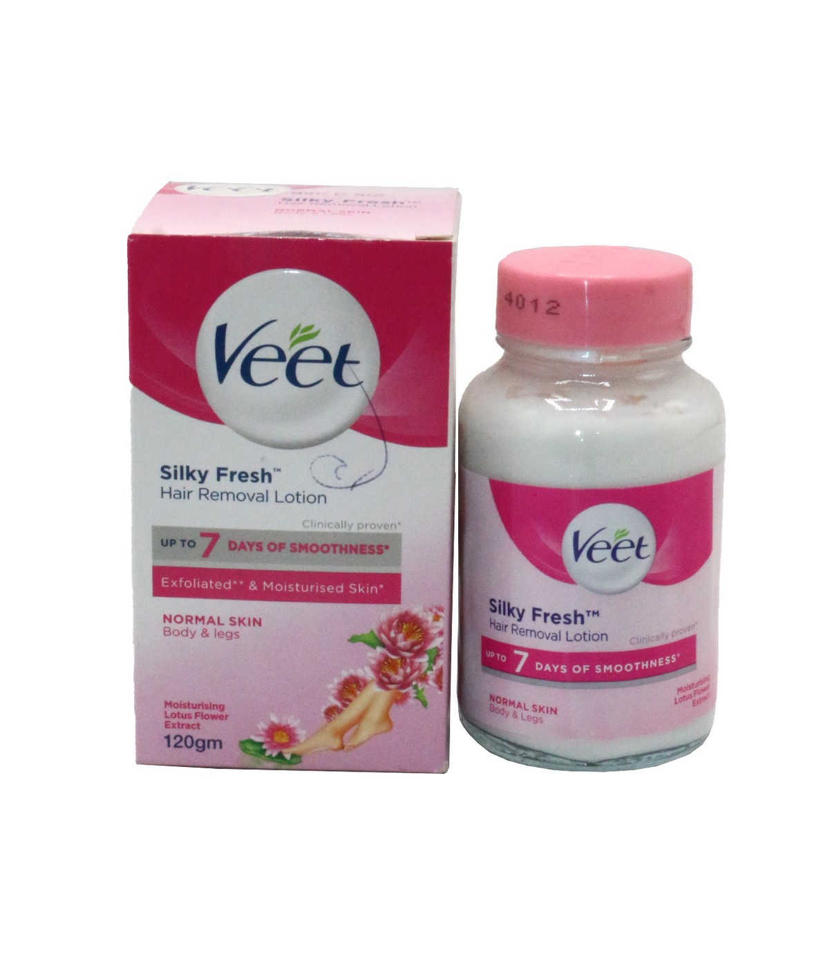 veet silky fresh normal skin hair removal 120g