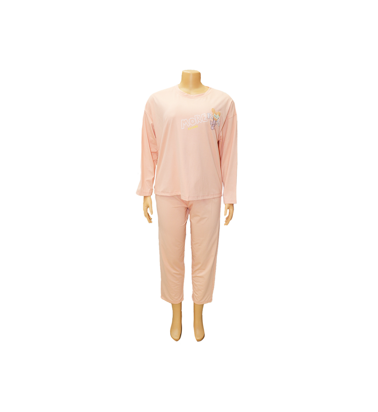 night suit peach pink 5314