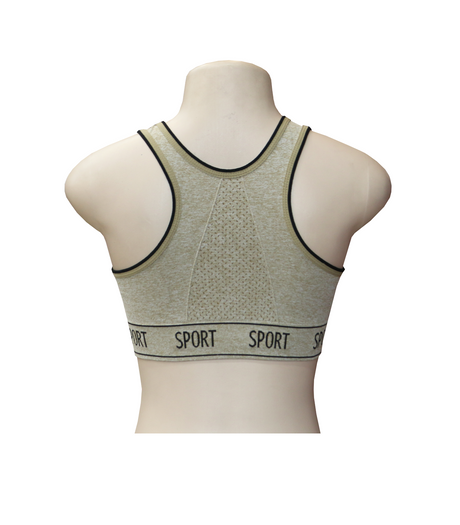 bra sports green 6739