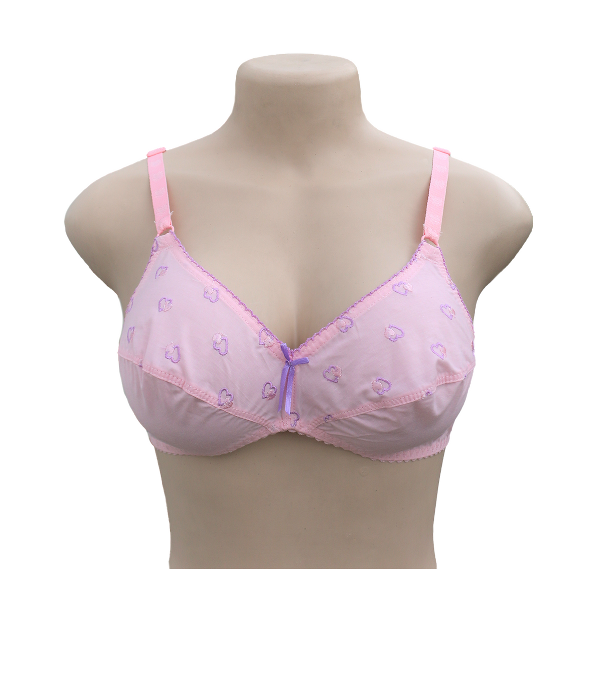 be belle bra tulip hearts orchid pink 36b