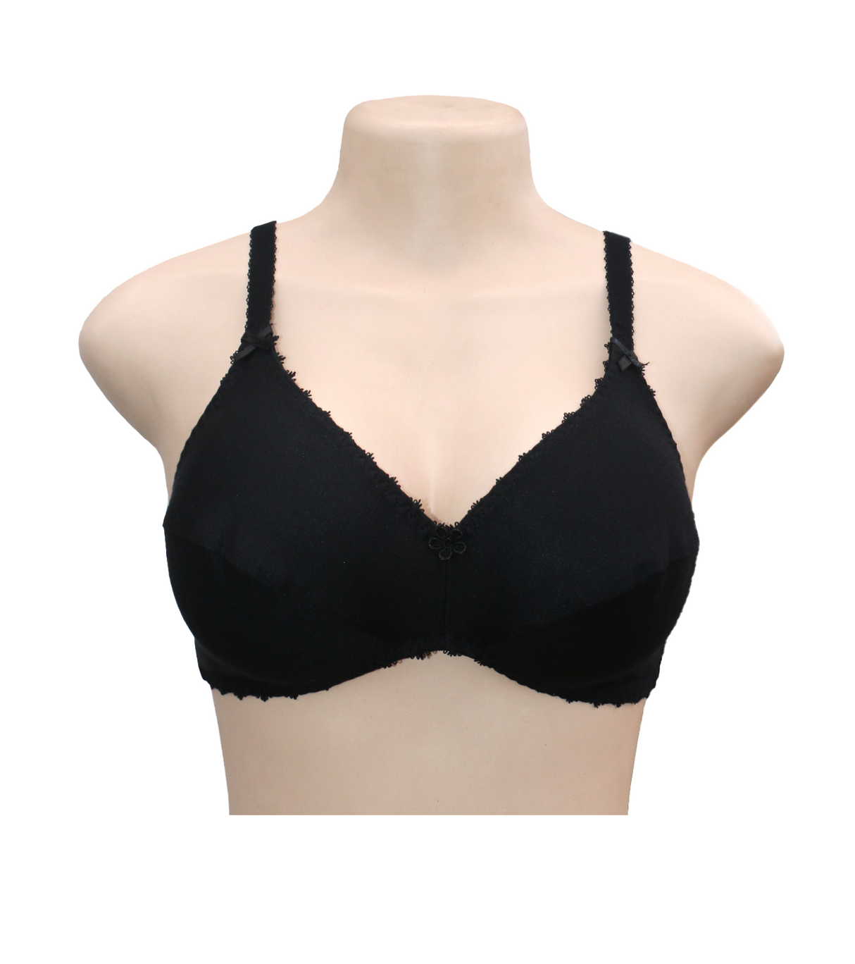 be belle bra klassilk black 36b