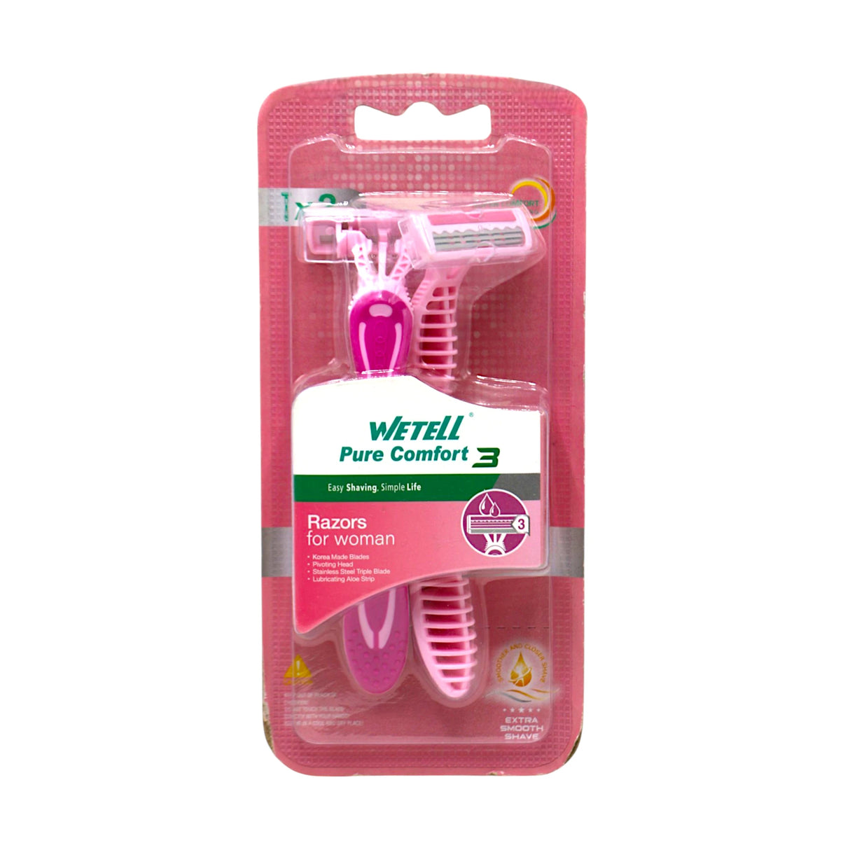 wetell razors for women 2p wt202361