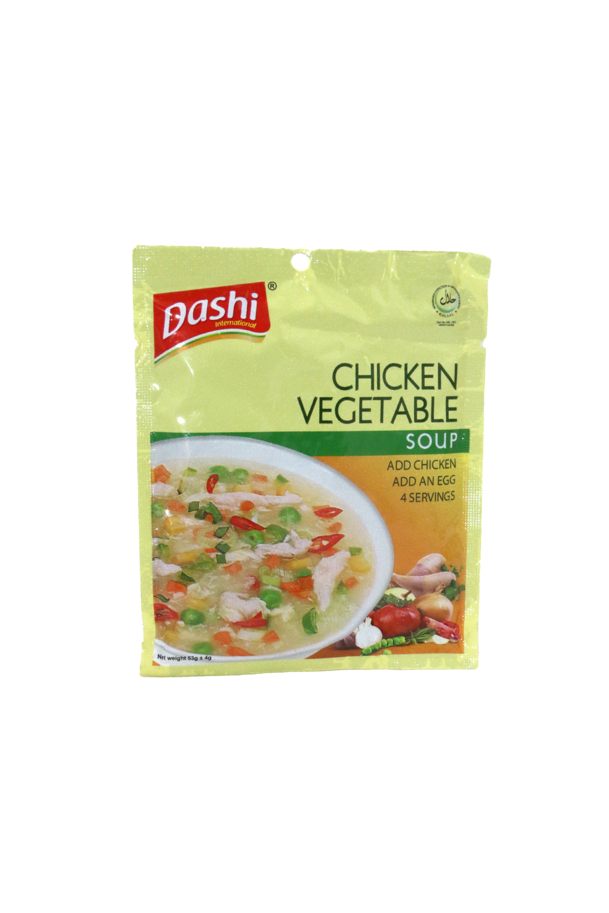 dashi soup chicken vegetable 53g