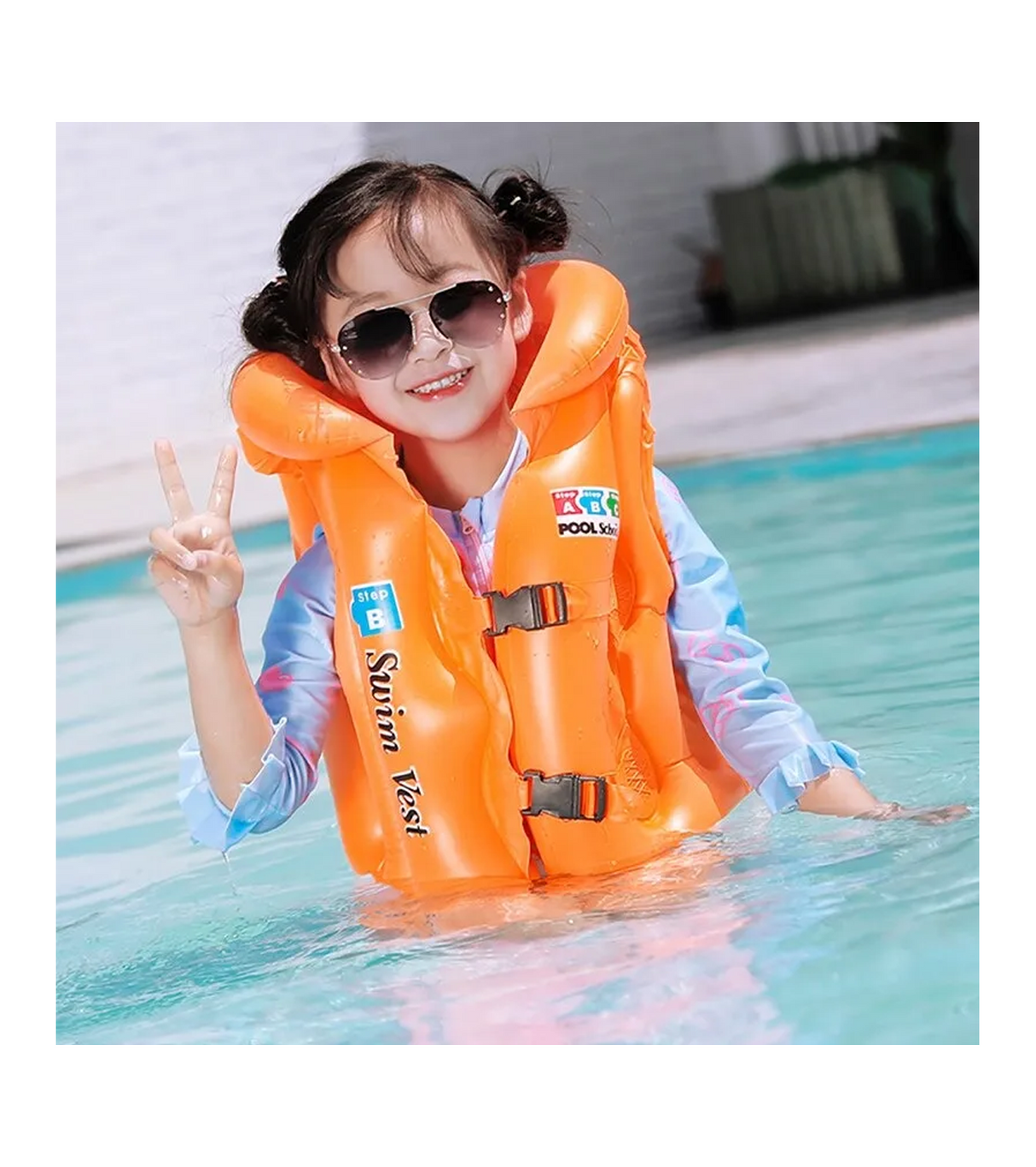 swimming jacket inflatable large sy-b5023