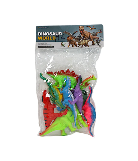 pvc chu chu dinosaur 7pc kl-248