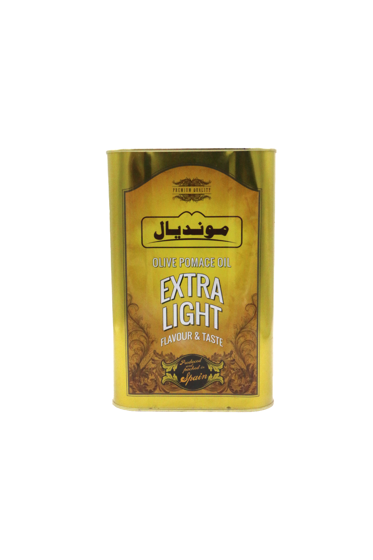 mundial olive oil extra light 3l tin