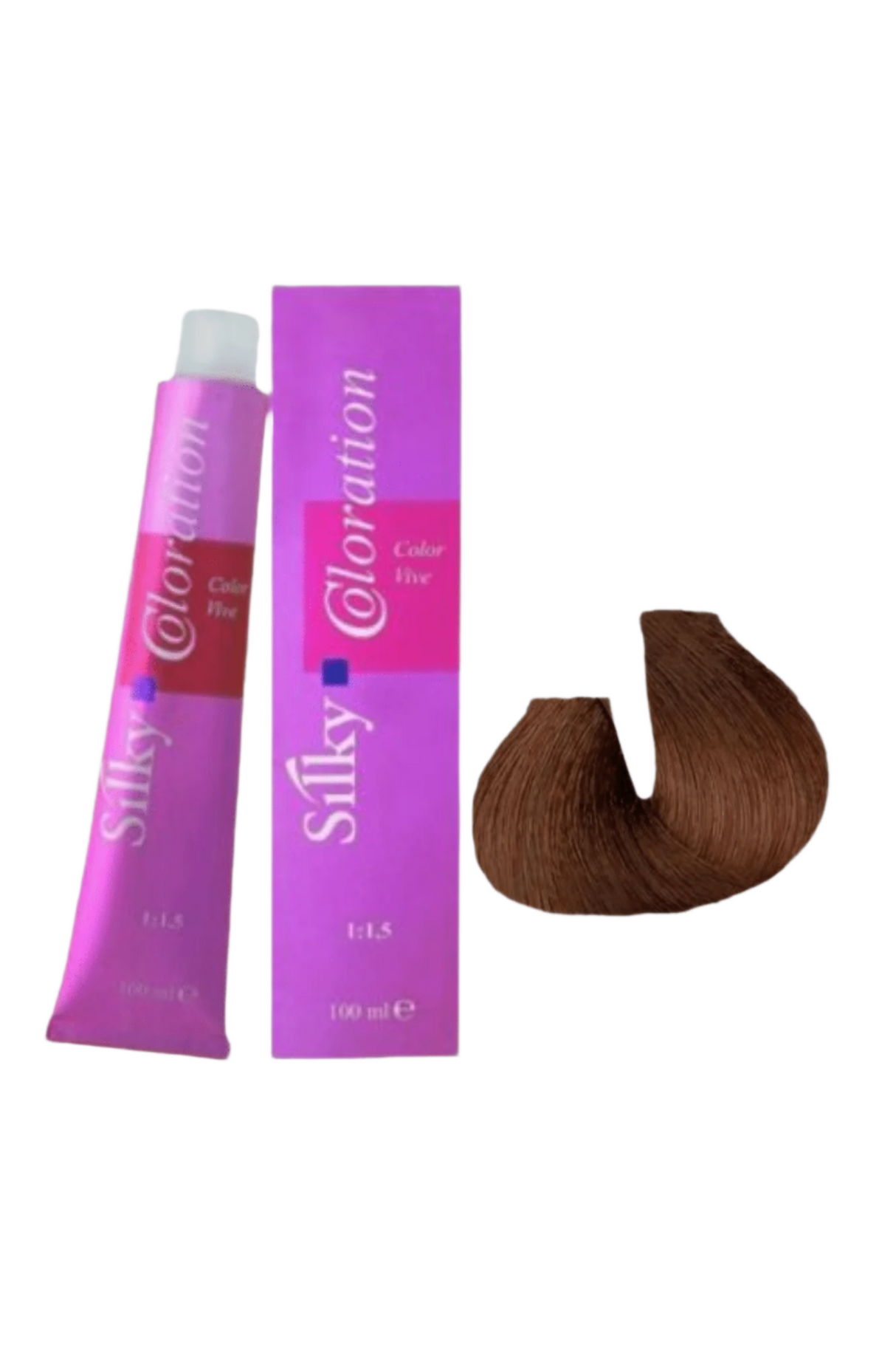 silky hair color 7.74 100ml
