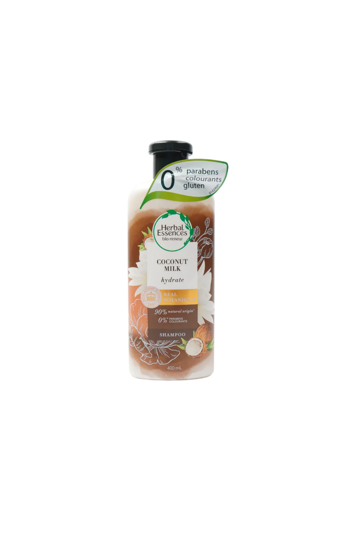 herbal essences shampoo hydrate coconut milk 400ml