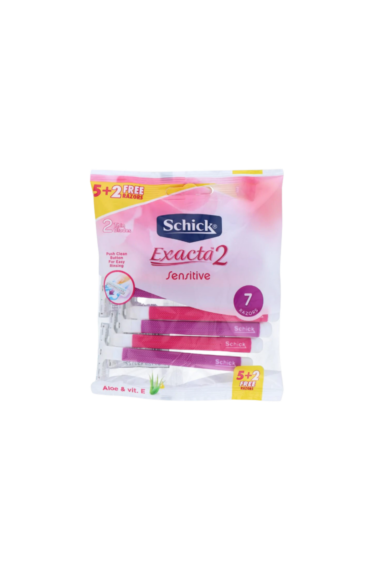 schick razor exacta 2 sensitive 7p