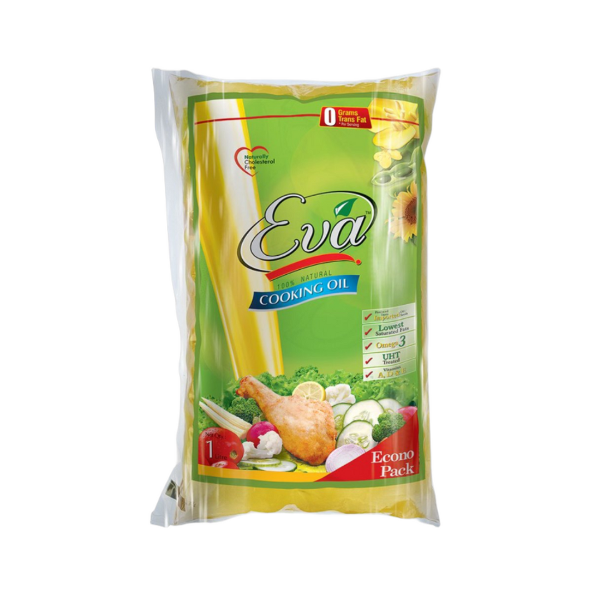 eva cooking oil 1l pouch – KK Mart