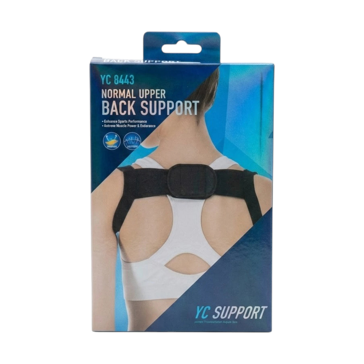 Upper Back Support Belt – Posture Corrector for Sports & Daily Use